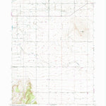 United States Geological Survey Milner Butte, ID (1965, 24000-Scale) digital map