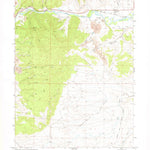 United States Geological Survey Milner, CO (1971, 24000-Scale) digital map