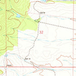 United States Geological Survey Milner, CO (1971, 24000-Scale) digital map