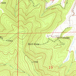 United States Geological Survey Milner, CO (1971, 24000-Scale) digital map
