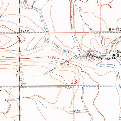 United States Geological Survey Milner, ID (1964, 24000-Scale) digital map