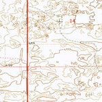 United States Geological Survey Milnesand, NM (1972, 24000-Scale) digital map