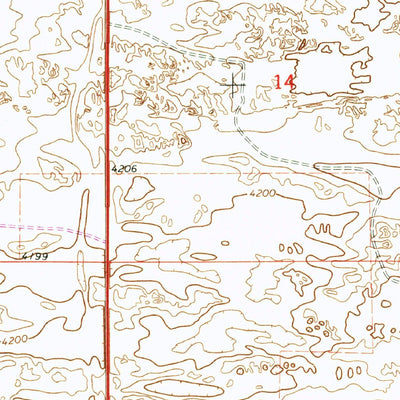 United States Geological Survey Milnesand, NM (1972, 24000-Scale) digital map
