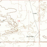 United States Geological Survey Milnesand NW, NM (1972, 24000-Scale) digital map