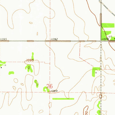 United States Geological Survey Milnor, ND (1960, 24000-Scale) digital map