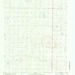 United States Geological Survey Milo Center, TX (1971, 24000-Scale) digital map