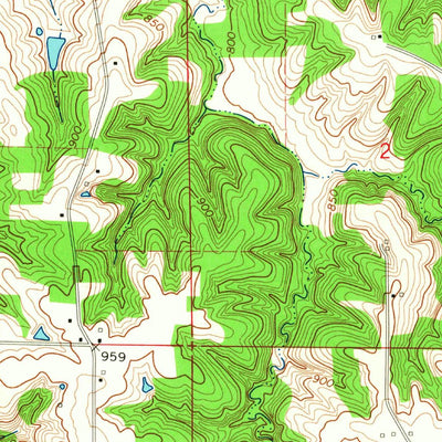 Milo, IA (1965, 24000-Scale) Map by United States Geological Survey ...