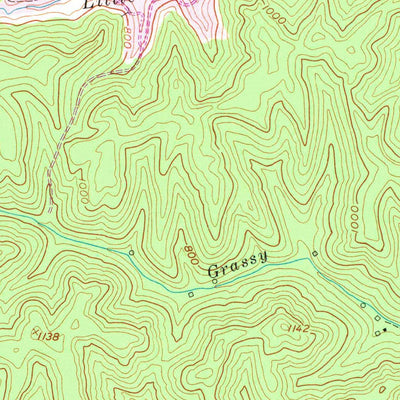 United States Geological Survey Milo, KY-WV (1954, 24000-Scale) digital map
