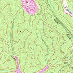 United States Geological Survey Milo, KY-WV (1954, 24000-Scale) digital map