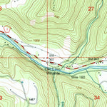 United States Geological Survey Milo, OR (1998, 24000-Scale) digital map