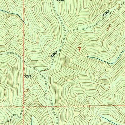 United States Geological Survey Milo, OR (1998, 24000-Scale) digital map