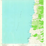 United States Geological Survey Milolii, HI (1962, 24000-Scale) digital map
