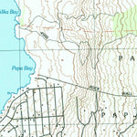 United States Geological Survey Milolii, HI (1996, 24000-Scale) digital map