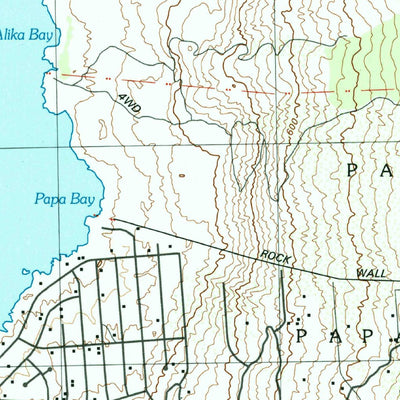 United States Geological Survey Milolii, HI (1996, 24000-Scale) digital map