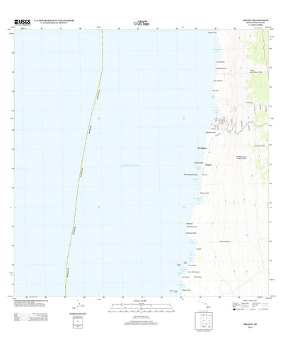 United States Geological Survey Milolii, HI (2013, 24000-Scale) digital map