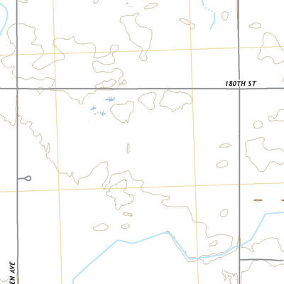 United States Geological Survey Milroy SE, MN (2022, 24000-Scale) digital map