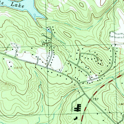 United States Geological Survey Milstead, GA (1993, 24000-Scale) digital map