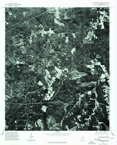 United States Geological Survey Milton, AL (1975, 24000-Scale) digital map