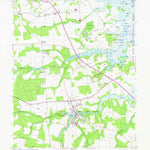 United States Geological Survey Milton, DE (1955, 24000-Scale) digital map