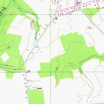 United States Geological Survey Milton, DE (1955, 24000-Scale) digital map