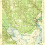 United States Geological Survey Milton, FL (1943, 62500-Scale) digital map