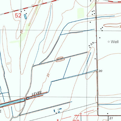 United States Geological Survey Milton, LA (1994, 24000-Scale) digital map