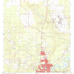 United States Geological Survey Milton North, FL (1978, 24000-Scale) digital map