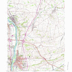 United States Geological Survey Milton, PA (1965, 24000-Scale) digital map