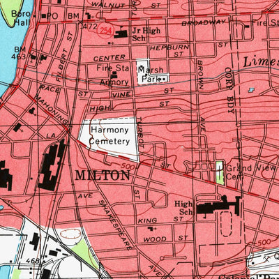 United States Geological Survey Milton, PA (1998, 24000-Scale) digital map