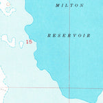 United States Geological Survey Milton Reservoir, CO (1950, 24000-Scale) digital map