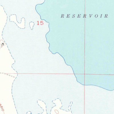 United States Geological Survey Milton Reservoir, CO (1951, 24000-Scale) digital map