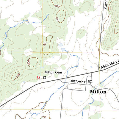 United States Geological Survey Milton, TN (2022, 24000-Scale) digital map