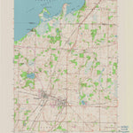 United States Geological Survey Milton, WI (1961, 24000-Scale) digital map