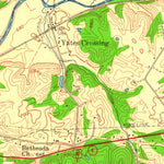 United States Geological Survey Milton, WV (1958, 24000-Scale) digital map