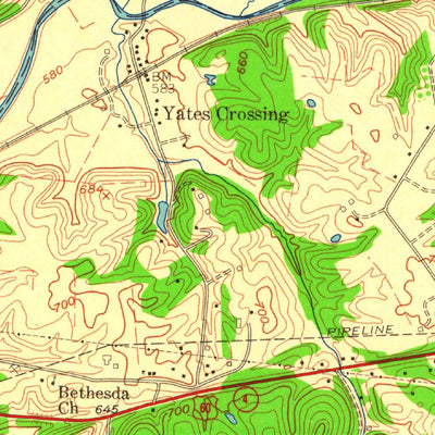 United States Geological Survey Milton, WV (1958, 24000-Scale) digital map