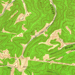 United States Geological Survey Milton, WV (1958, 24000-Scale) digital map