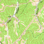 United States Geological Survey Milton, WV (1972, 24000-Scale) digital map