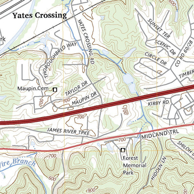 United States Geological Survey Milton, WV (2023, 24000-Scale) digital map