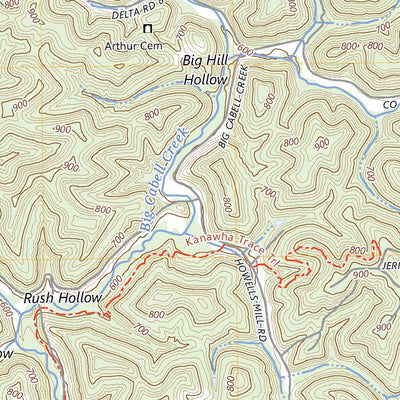 United States Geological Survey Milton, WV (2023, 24000-Scale) digital map