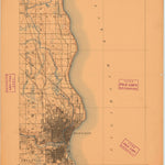 United States Geological Survey Milwaukee, WI (1892, 62500-Scale) digital map