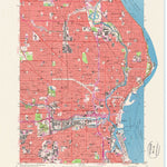 United States Geological Survey Milwaukee, WI (1958, 24000-Scale) digital map