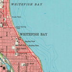 United States Geological Survey Milwaukee, WI (1958, 62500-Scale) digital map