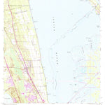 United States Geological Survey Mims, FL (1949, 24000-Scale) digital map