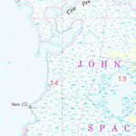United States Geological Survey Mims, FL (1949, 24000-Scale) digital map