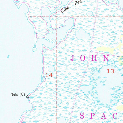 United States Geological Survey Mims, FL (1949, 24000-Scale) digital map
