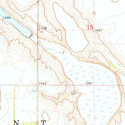 United States Geological Survey Mina SW, SD (1970, 24000-Scale) digital map