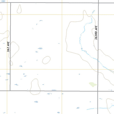 United States Geological Survey Mina SW, SD (2021, 24000-Scale) digital map