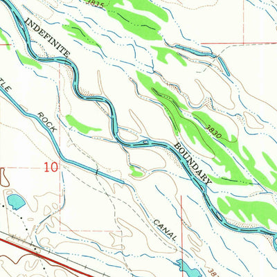 United States Geological Survey Minatare, NE (1965, 24000-Scale) digital map