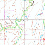 United States Geological Survey Minco NE, OK (1966, 24000-Scale) digital map