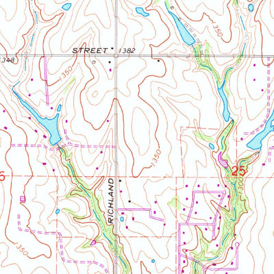 United States Geological Survey Minco NE, OK (1966, 24000-Scale) digital map
